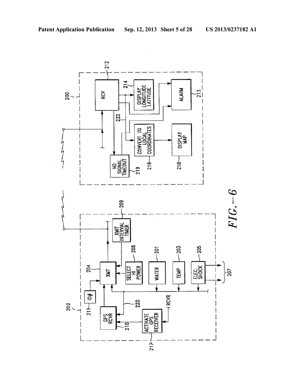 MULTI-HAZARD ALARM SYSTEM USING SELECTABLE POWER-LEVEL TRANSMISSION AND     LOCALIZATION - diagram, schematic, and image 06