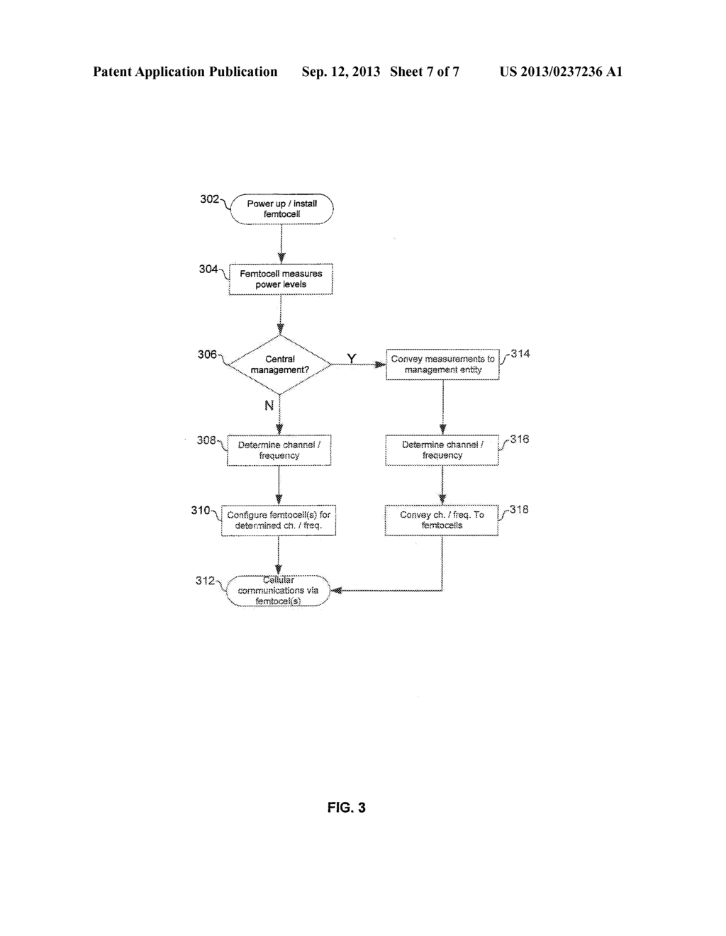 Method and System for Mitigating Interference Among Femtocells Via     Intelligent Channel Selection - diagram, schematic, and image 08