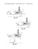 GOLF PUTTER WITH MARKER- AND BALL-HANDLING FEATURES diagram and image