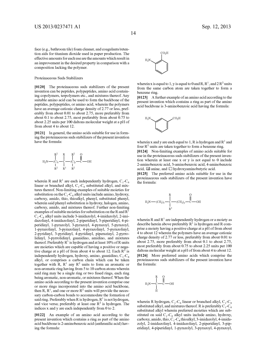 POLYMERS, COMPOSITIONS AND METHODS OF USE FOR FOAMS, LAUNDRY DETERGENTS,     SHOWER RINSES AND COAGULANTS - diagram, schematic, and image 15