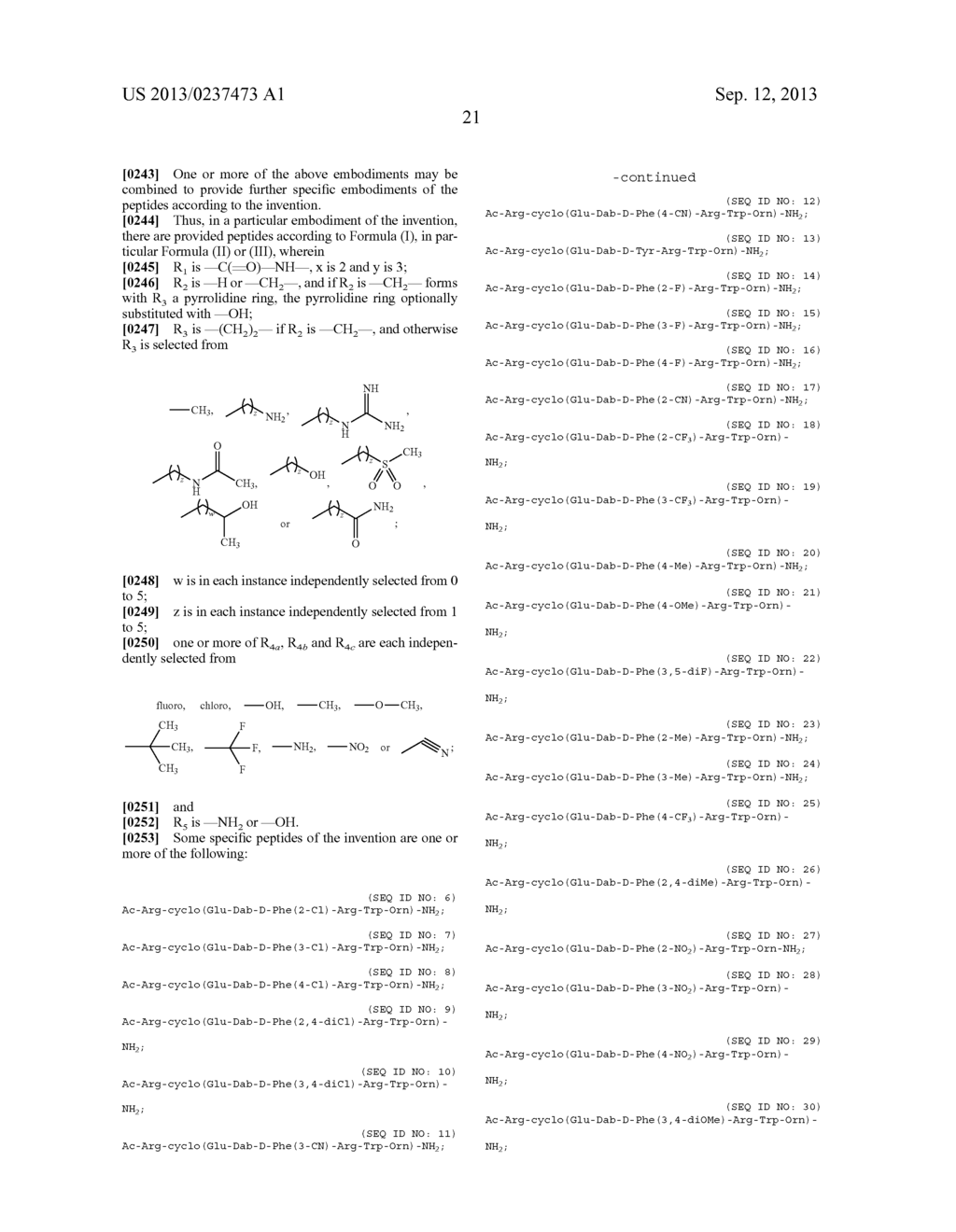 Melanocortin Receptor-Specific Peptides - diagram, schematic, and image 22