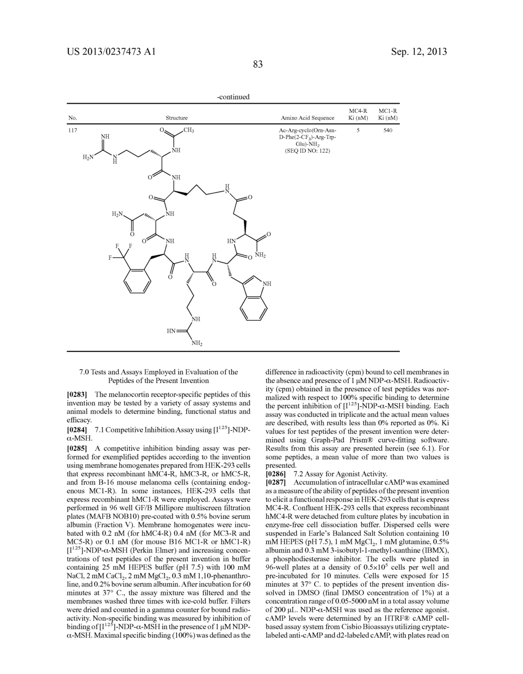 Melanocortin Receptor-Specific Peptides - diagram, schematic, and image 84