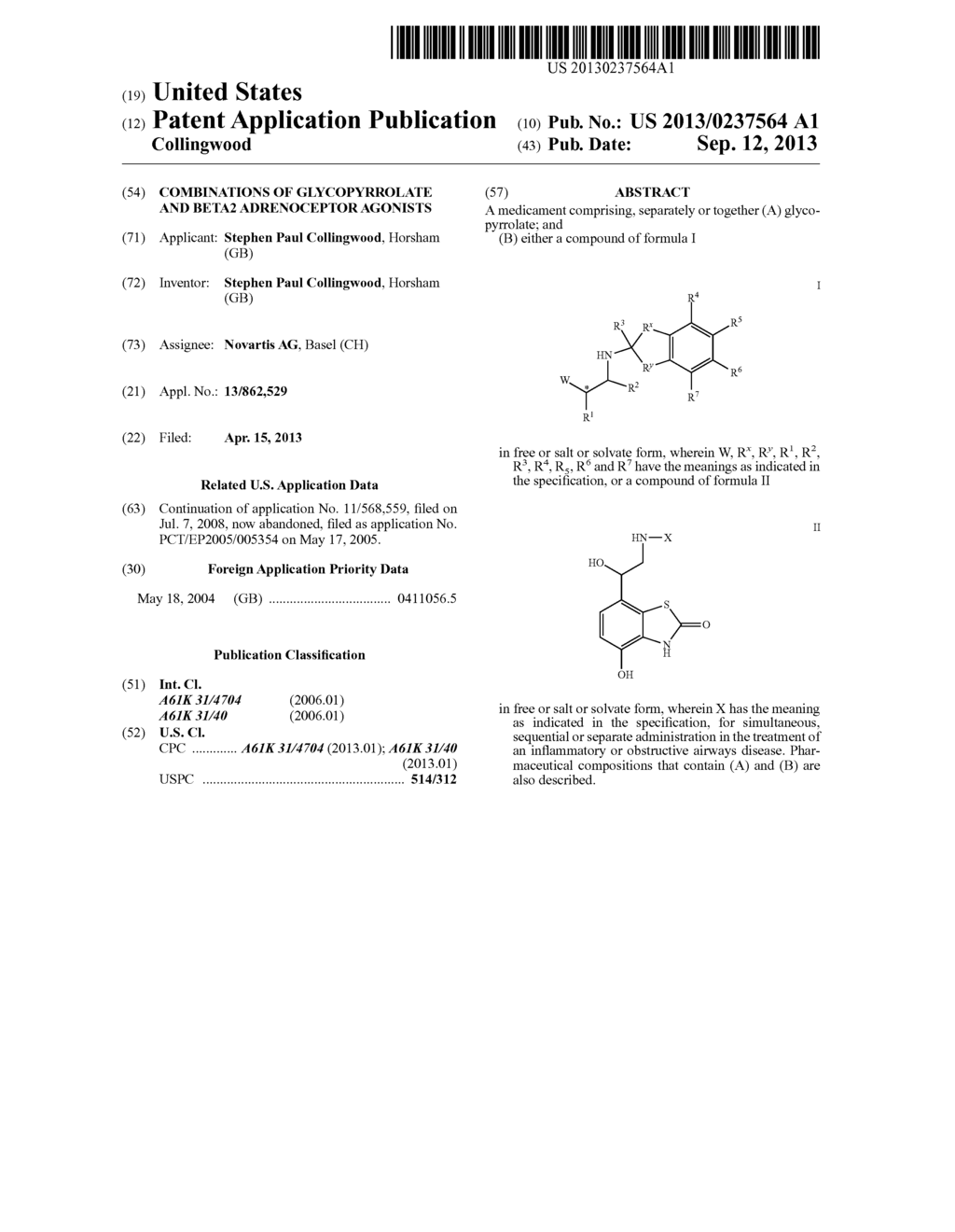 Combinations of Glycopyrrolate and Beta2 Adrenoceptor Agonists - diagram, schematic, and image 01