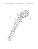 BONE PLATE AND AIMING BLOCK diagram and image