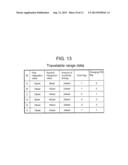 DRIVING RANGE CALCULATION APPARATUS, METHOD AND PROGRAM diagram and image