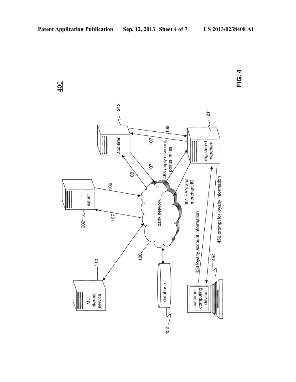 SYSTEMS AND METHODS FOR ATTACHING LOYALTY PROGRAM DATA TO AN ELECTRONIC     PAYMENT SCHEME - diagram, schematic, and image 05