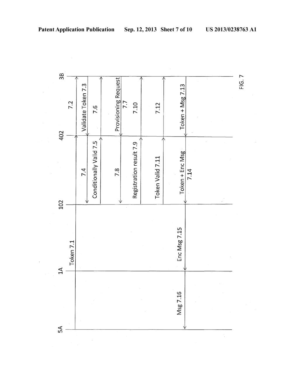 METHOD, APPARATUS AND SYSTEM FOR PROVISIONING A PUSH NOTIFICATION SESSION - diagram, schematic, and image 08