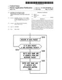 METHOD AND APPARATUS FOR IDENTIFYING AN APPLICATION ASSOCIATED WITH AN IP     FLOW USING DNS DATA diagram and image