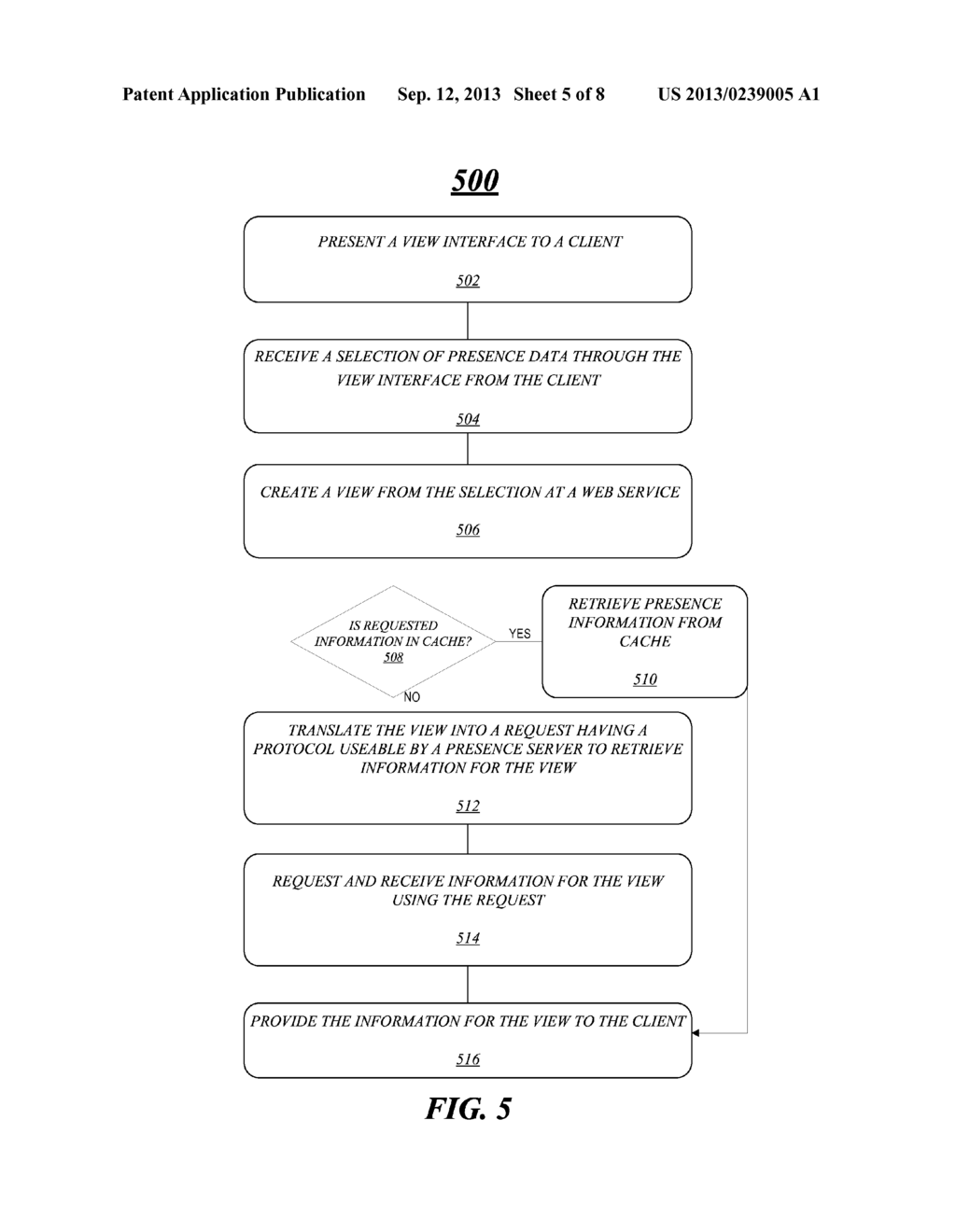 TECHNIQUES FOR REMOTE PRESENCE SUBSCRIPTION - diagram, schematic, and image 06