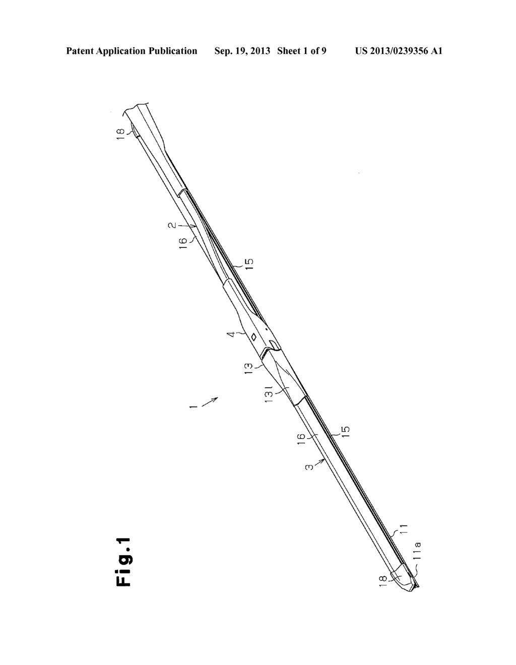 WIPER BLADE AND WIPER FOR VEHICLE - diagram, schematic, and image 02