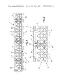 VARIABLE-GEOMETRY MODULAR STRUCTURE COMPOSED OF THERMO-ACOUSTIC CAISSONS,     PARTICULARLY FOR BUILDINGS diagram and image