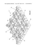 VARIABLE-GEOMETRY MODULAR STRUCTURE COMPOSED OF THERMO-ACOUSTIC CAISSONS,     PARTICULARLY FOR BUILDINGS diagram and image