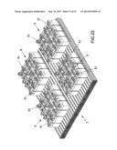 VARIABLE-GEOMETRY MODULAR STRUCTURE COMPOSED OF THERMO-ACOUSTIC CAISSONS,     PARTICULARLY FOR BUILDINGS diagram and image