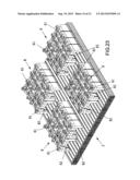 VARIABLE-GEOMETRY MODULAR STRUCTURE COMPOSED OF THERMO-ACOUSTIC CAISSONS,     PARTICULARLY FOR BUILDINGS diagram and image