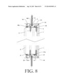 Snap-in glass block system diagram and image