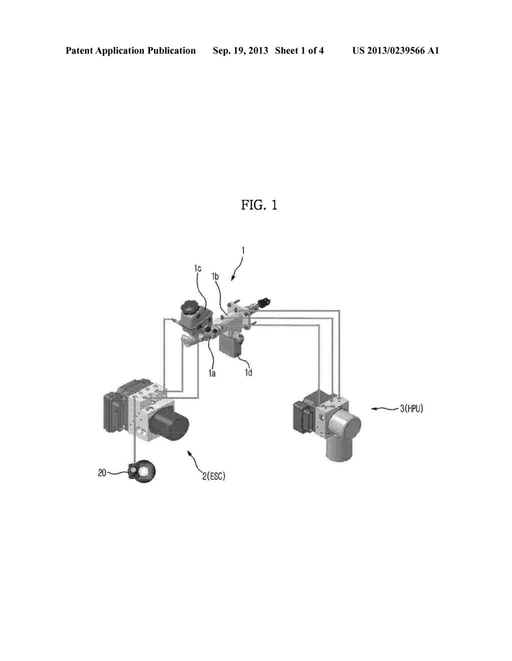 INTEGRATED ELECTRONIC HYDRAULIC BRAKE SYSTEM - diagram, schematic, and image 02