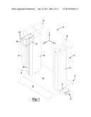 Vertically Adjustable Automatic Step Stool diagram and image