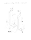 Vertically Adjustable Automatic Step Stool diagram and image