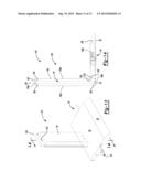 Vertically Adjustable Automatic Step Stool diagram and image