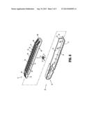 Travel Clip for Surgical Staple Cartridge diagram and image