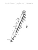 Travel Clip for Surgical Staple Cartridge diagram and image