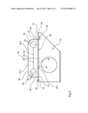 DEVICE FOR ATTACHING AN ELECTRICAL HARNESS IN AN AIRCRAFT diagram and image