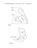 APPARATUS AND METHOD FOR USING A TABLET COMPUTER diagram and image