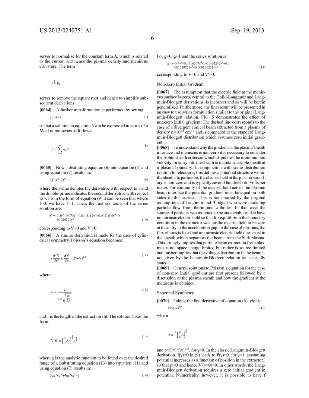 Charged Particle Extraction Device and Method of Design There for - diagram, schematic, and image 11