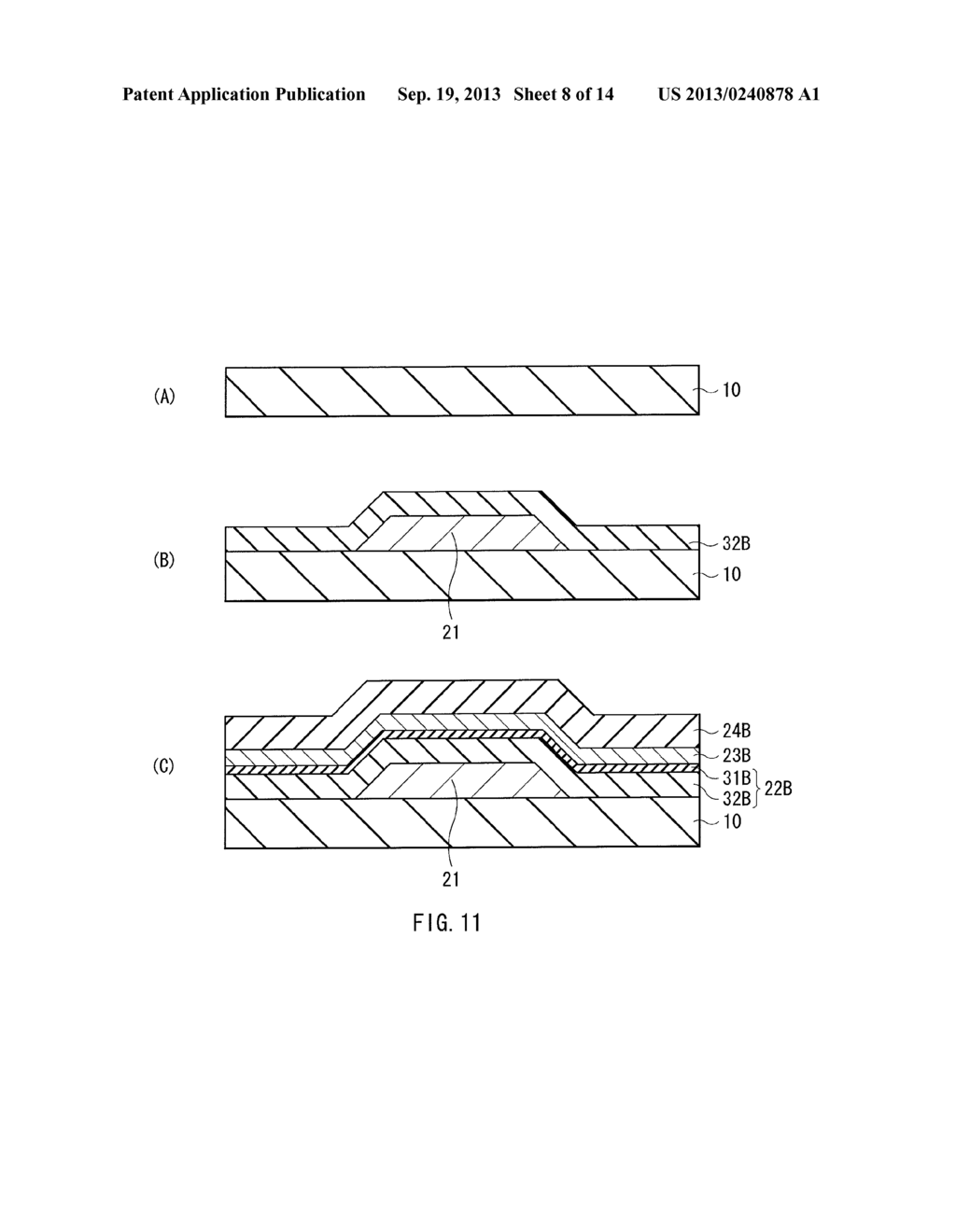 THIN FILM TRANSISTOR AND DISPLAY DEVICE - diagram, schematic, and image 09