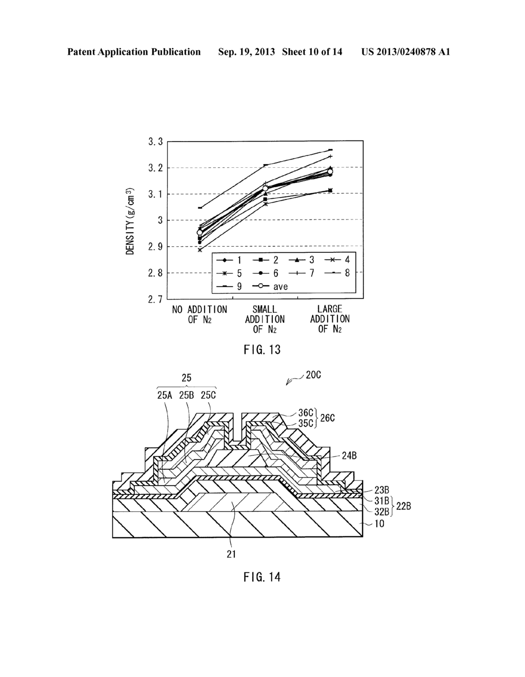 THIN FILM TRANSISTOR AND DISPLAY DEVICE - diagram, schematic, and image 11