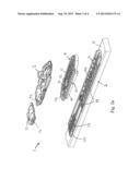 ASSEMBLY FOR CONNECTING A BOOT TO A SKI, AND AN ADAPTER TO BE USED IN SAID     ASSEMBLY diagram and image