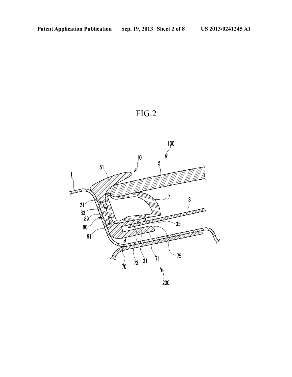 SUNROOF GLASS LIFTING PREVENTION DEVICE AND SUNROOF ASSEMBLY INCLUDING THE     SAME - diagram, schematic, and image 03