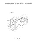 COMPUTER SERVER RETAINING APPARATUS AND SERVER CABINET USING THE SAME diagram and image