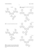 SECONDARY HOLE TRANSPORTING LAYER WITH TRICARBAZOLE COMPOUNDS diagram and image