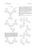 SECONDARY HOLE TRANSPORTING LAYER WITH TRICARBAZOLE COMPOUNDS diagram and image