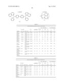 SECONDARY HOLE TRANSPORTING LAYER WITH TRICARBAZOLE COMPOUNDS diagram and image