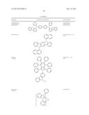 SECONDARY HOLE TRANSPORTING LAYER WITH TRICARBAZOLE COMPOUNDS diagram and image