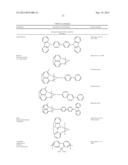 SECONDARY HOLE TRANSPORTING LAYER WITH TRICARBAZOLE COMPOUNDS diagram and image