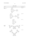 SECONDARY HOLE TRANSPORTING LAYER WITH TRICARBAZOLE COMPOUNDS diagram and image