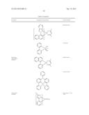 SECONDARY HOLE TRANSPORTING LAYER WITH TRICARBAZOLE COMPOUNDS diagram and image