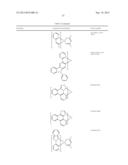 SECONDARY HOLE TRANSPORTING LAYER WITH TRICARBAZOLE COMPOUNDS diagram and image