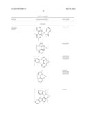 SECONDARY HOLE TRANSPORTING LAYER WITH TRICARBAZOLE COMPOUNDS diagram and image