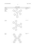 SECONDARY HOLE TRANSPORTING LAYER WITH TRICARBAZOLE COMPOUNDS diagram and image