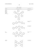 SECONDARY HOLE TRANSPORTING LAYER WITH TRICARBAZOLE COMPOUNDS diagram and image