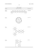 SECONDARY HOLE TRANSPORTING LAYER WITH TRICARBAZOLE COMPOUNDS diagram and image