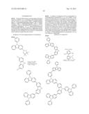 SECONDARY HOLE TRANSPORTING LAYER WITH TRICARBAZOLE COMPOUNDS diagram and image