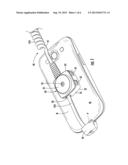 MERCHANDISE SECURITY DEVICE INCLUDING STRAIN RELIEF BLOCK diagram and image