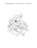 MERCHANDISE SECURITY DEVICE INCLUDING STRAIN RELIEF BLOCK diagram and image