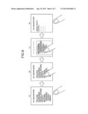 INPUT CONTROL DEVICE, COMPUTER-READABLE RECORDING MEDIUM, AND INPUT     CONTROL METHOD diagram and image