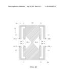 ELECTRODE UNIT WITH PERIMETER-LENGTHENED TOUCH-SENSING PATTERN FOR     TOUCH-SENSING ELEMENT LOCATED AT FRINGES OF TOUCH PANEL diagram and image